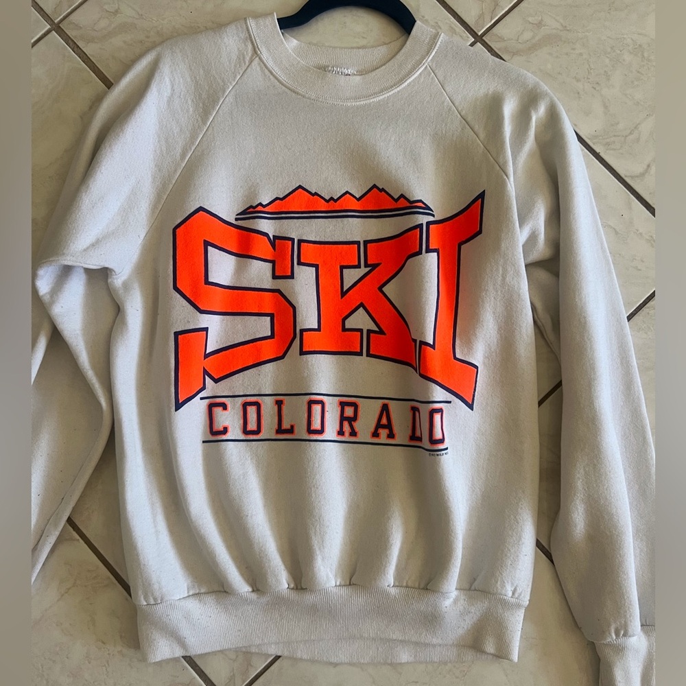 Urban Outfitters Vintage Colorado Ski Sweatshirt